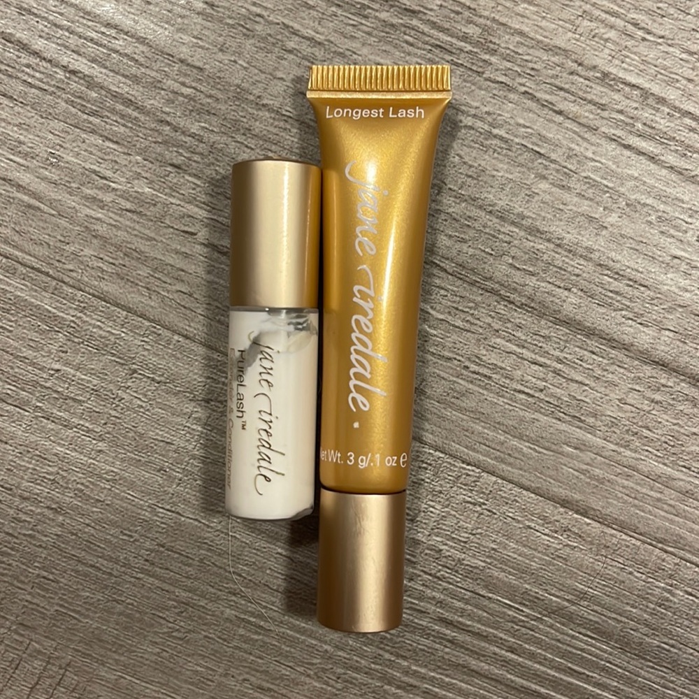 Jane Iredale Pure Lash Primer and Longest Lash Mascara Bundle